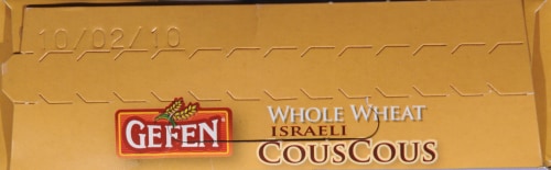Gefen Whole Wheat Israeli Couscous Perspective: top