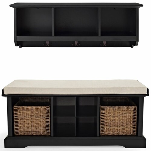 Crosley brennan on sale entryway storage bench