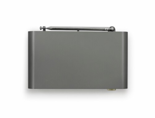Crosley Portable Tribute Radio - Charcoal Perspective: top