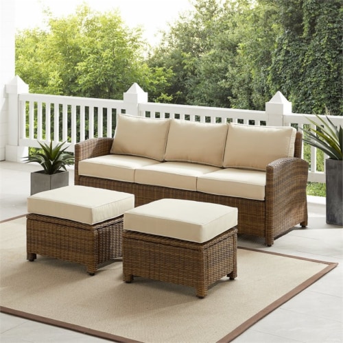 Bradenton sofa with sand cushions best sale