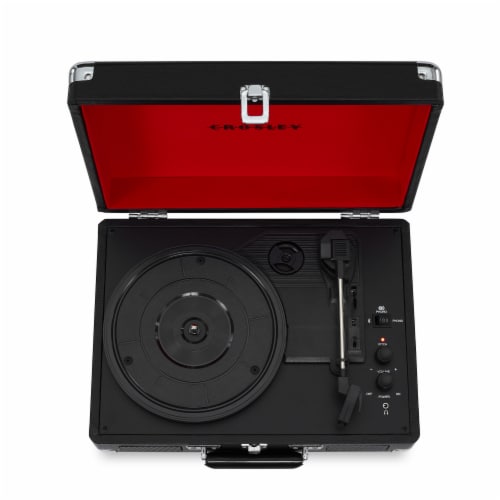 Crosley Electronics Cruiser Plus Turntable - Black Perspective: top