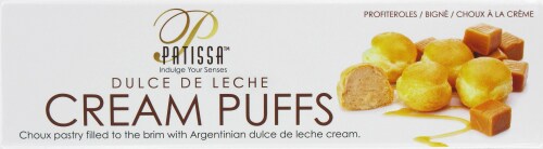 Patissa Dulce De Leche Cream Puffs Perspective: top