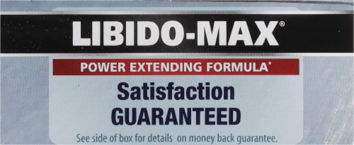 Libido-Max Male Enhancement Dietary Supplement Liquid Soft-Gels Perspective: top