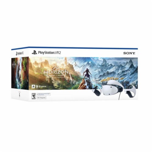 Sony PlayStation VR2 + Horizon Call of the Mountain Bundle Perspective: top