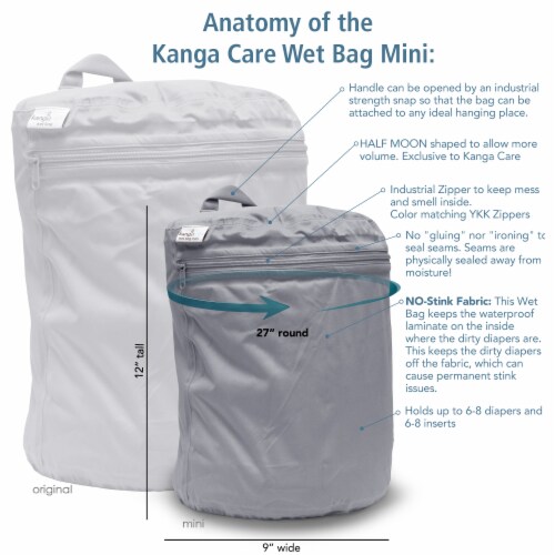 Kanga Care Wet Bag Mini - Wander Perspective: top