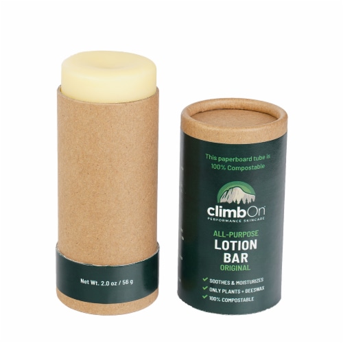 climbOn Original All-Purpose Lotion Bar Perspective: top