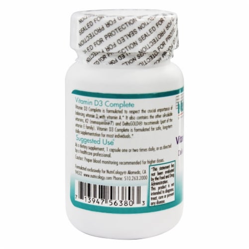 NutriCology Vitamin D3 Complete Perspective: top