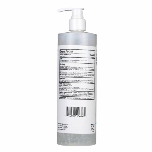 GelRite Ethyl Alcohol Scented Hand Sanitizer 16 oz. Pump Bottle 1 Ct Perspective: top