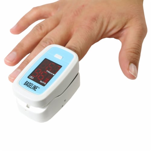 Baseline Fingertip Pulse Oximeter 1 Each 12-1926 Perspective: top