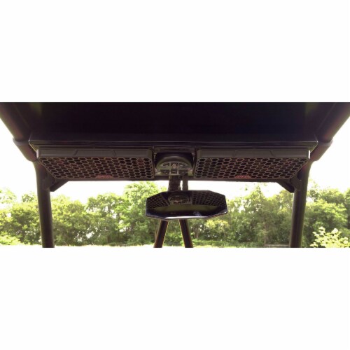 MTX MUDSYS31 Bluetooth Overhead Waterproof UTV Audio Soundbar and Amp System Perspective: top