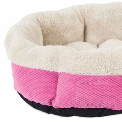 Petmate Precision Pet SnooZZy Mod Chic Stylish Round Cuddler Pet Dog ...