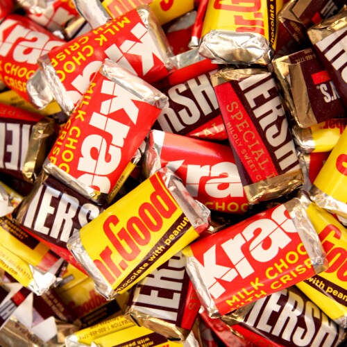 41 Pcs 40th Birthday Birthday Candy Party Favors Hershey's Miniatures Chocolate Perspective: top