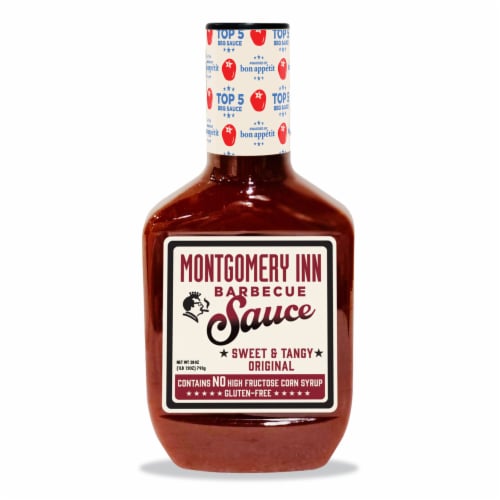 Montgomery Inn Sweet & Tangy Original BBQ Sauce Perspective: top