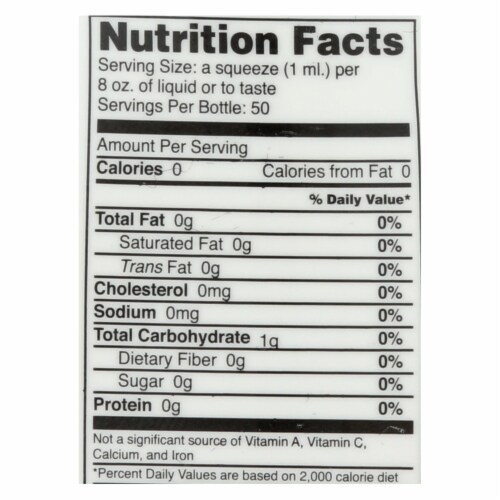 Sweetleaf Vanilla Sweet Drops - 1 Each - 1.7 OZ Perspective: top