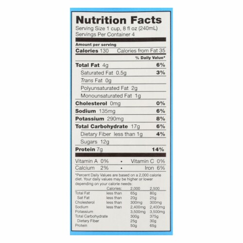 Westsoy Soy Milk - Original - Case of 12 - 32 Fl oz. Perspective: top