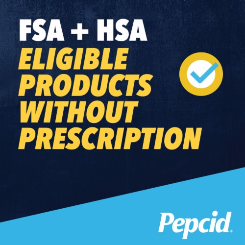 Pepcid AC Original Strength Famotidine For Heartburn Prevention & Relief Perspective: top