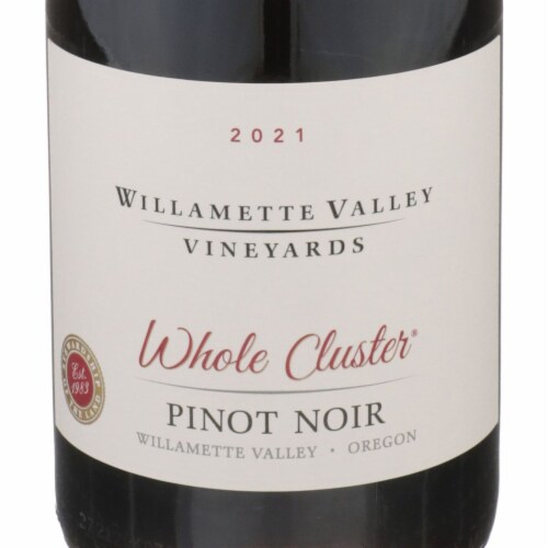 Willamette Valley Vineyards Whole Cluster Pinot Noir Oregon Red Wine Perspective: top