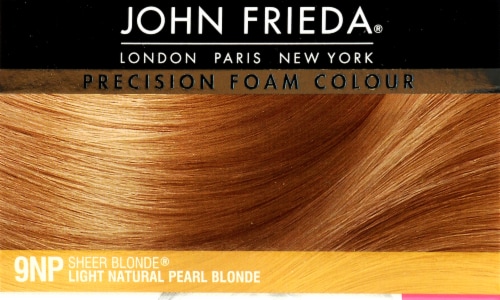 John Frieda Precision Foam Colour 9NP Light Natural Pearl Blonde Hair Color  Kit, 1 Kit - Mariano's