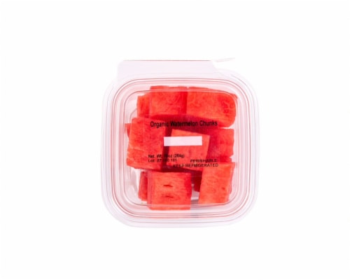 Del Monte Fresh Organic Watermelon Chunks Perspective: top