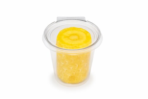 Cored Pineapple Perspective: top