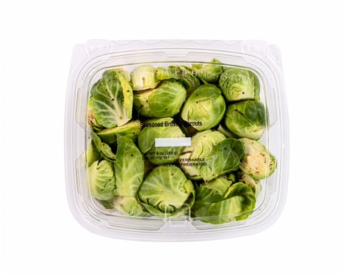 Del Monte Fresh Seasoned Brussel Sprouts Perspective: top