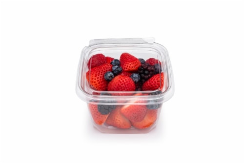 Fresh Mixed Berries Perspective: top