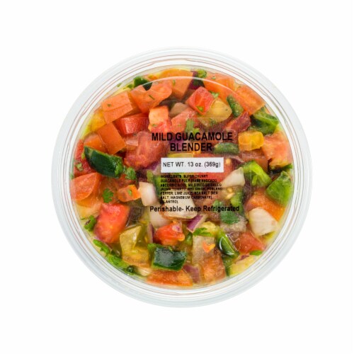 Mild Guacamole Blender Perspective: top