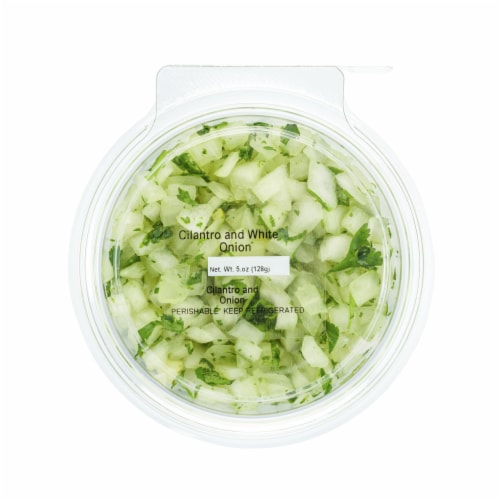 Chopped Cilantro & White Onion Perspective: top