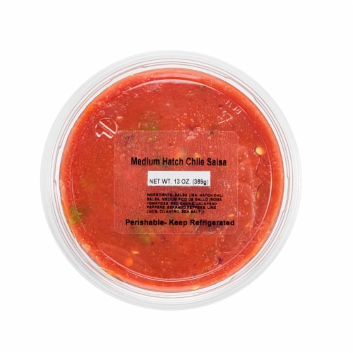 Medium Hatch Chile Salsa Perspective: top