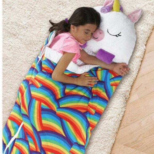 Toddler sleeping bag with pillow discount