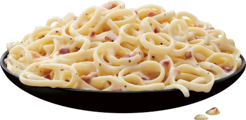 Michelina's™ Bacon Parmesan Linguine Frozen Meal Perspective: top