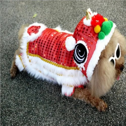Chinese new year dog costume outlet