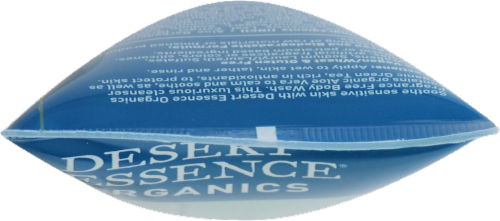 Desert Essence Organics Fragrance Free Body Wash Perspective: top