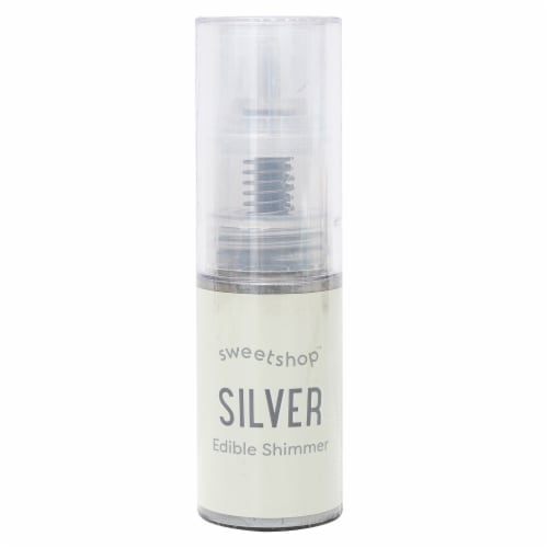 Sweetshop™ Ediable Shimmer Silver Perspective: top