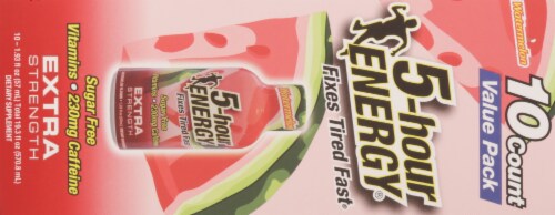 5-Hour Energy® Watermelon Sugar-Free Extra-Strength Energy Drinks Perspective: top