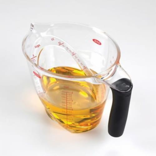 OXO Good Grips Angled Measuring Cup - Clear Perspective: top