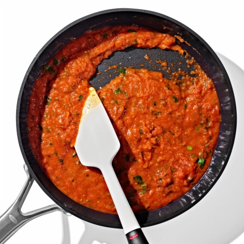 OXO Soft Works Silicone Spatula - Black Perspective: top