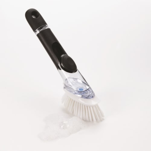 Kroger® Soap Dispensing Palm Brush - Blue/White, 1 ct - Fry's Food