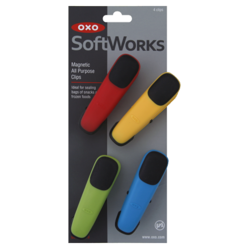 OXO Soft Works Magnetic All-Purpose Clips Perspective: top