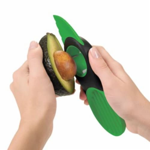 OXO Good Grips® 3-in-1 Green Avocado Slicer Perspective: top