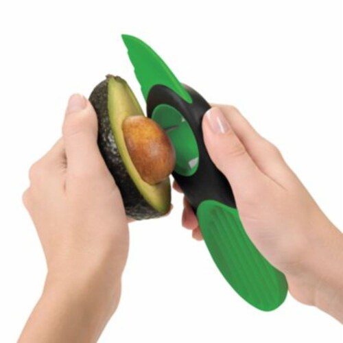 OXO Good Grips® 3-in-1 Green Avocado Slicer Perspective: top