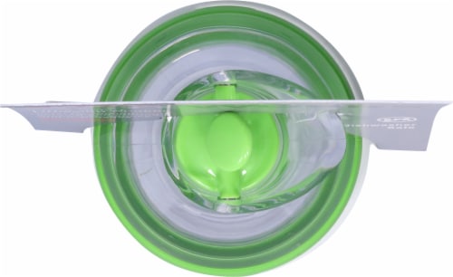 OXO Soft Works Little Salad Dressing Shaker - Green/Clear Perspective: top
