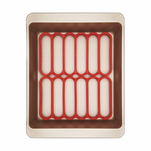 OXO Silicone Roasting Racks Perspective: top