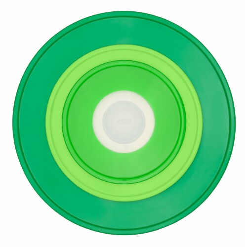 OXO Green Reusable Lid Set Perspective: top