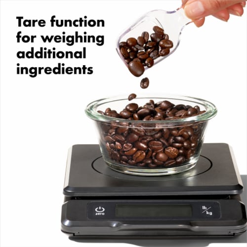 Oxo Softworks Food Scale - Black Perspective: top