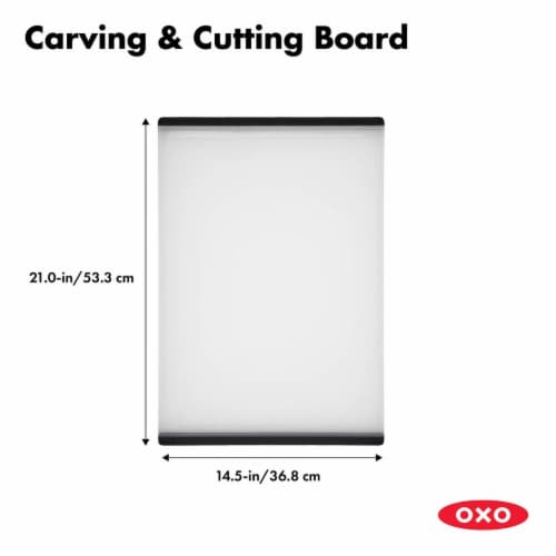 OXO Good Grips Non Slip Double Sided Carving and Cutting Board, 1