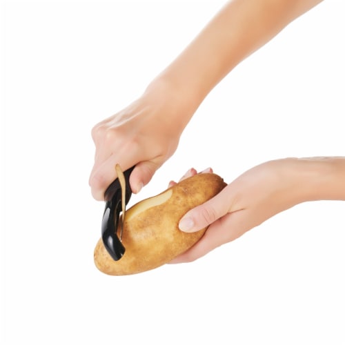 OXO Soft Works Swivel Peeler - Black Perspective: top