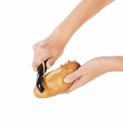 OXO Soft Works Swivel Peeler - Black Perspective: top