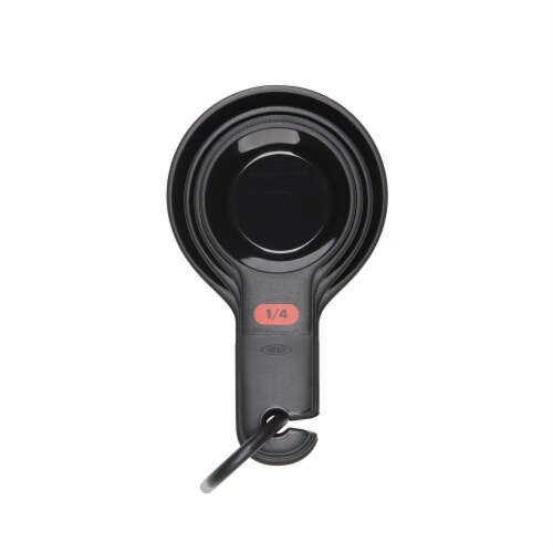 OXO Softworks Measuring Cups - 4 Piece - Black Perspective: top