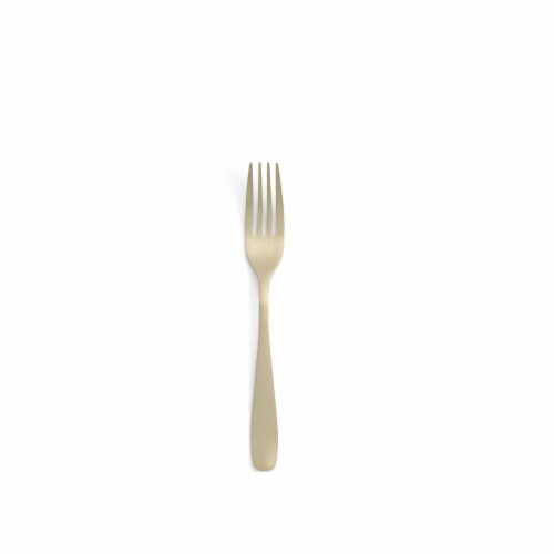 Cambridge Silversmiths Eliana Champagne Salad Fork Flatware Set - 6 Piece Perspective: top